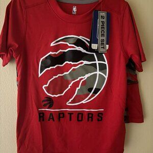 Kids Toronto Raptors Basketball 2 piece Set Size 4T